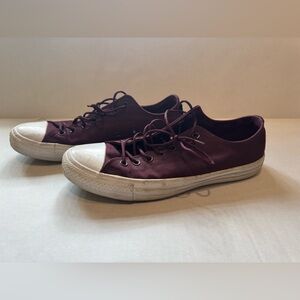 Converse Maroon All Star Sneakers